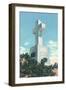 Santa Fe, New Mexico, View of the Cross of the Martyrs Sculpture-Lantern Press-Framed Art Print