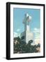 Santa Fe, New Mexico, View of the Cross of the Martyrs Sculpture-Lantern Press-Framed Art Print