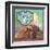 Santa Fe Orange Label - Redlands, CA-Lantern Press-Framed Art Print