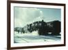 Santa Fe R.R. Freight Train-Jack Delano-Framed Premium Giclee Print