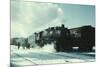 Santa Fe R.R. Freight Train-Jack Delano-Mounted Premium Giclee Print
