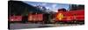 Santa Fe Railroad, Shasta-Trinity National Forest, California, USA-null-Stretched Canvas