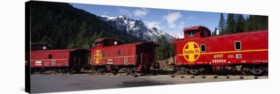 Santa Fe Railroad, Shasta-Trinity National Forest, California, USA-null-Stretched Canvas