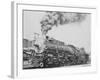 Santa Fe Railroad Steam Engine-null-Framed Photographic Print