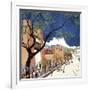 Santa Fe Smiling-Kristin Nelson-Framed Premium Giclee Print