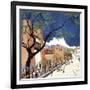 Santa Fe Smiling-Kristin Nelson-Framed Premium Giclee Print