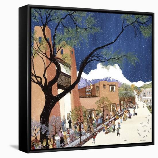 Santa Fe Smiling-Kristin Nelson-Framed Stretched Canvas