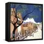 Santa Fe Smiling-Kristin Nelson-Framed Stretched Canvas