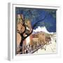 Santa Fe Smiling-Kristin Nelson-Framed Giclee Print