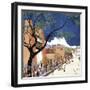 Santa Fe Smiling-Kristin Nelson-Framed Premium Giclee Print