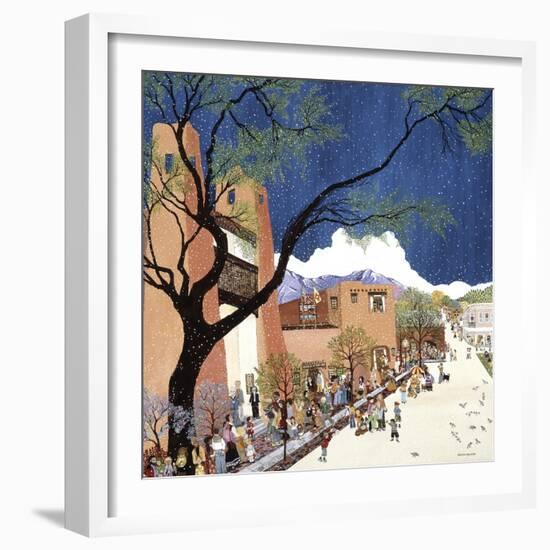 Santa Fe Smiling-Kristin Nelson-Framed Premium Giclee Print