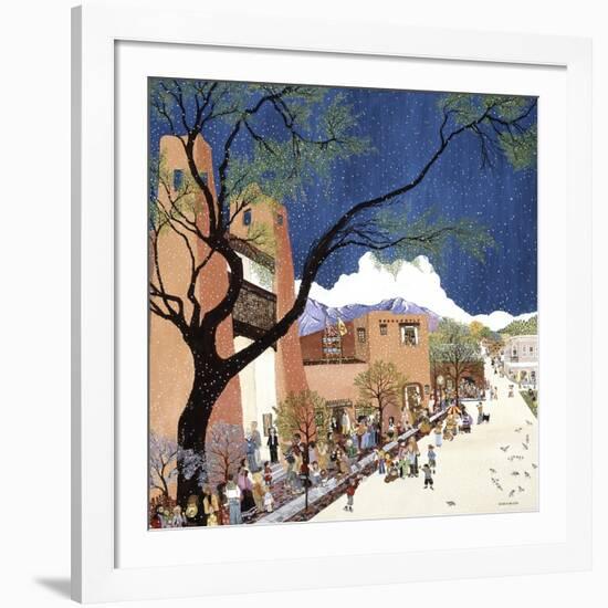 Santa Fe Smiling-Kristin Nelson-Framed Giclee Print