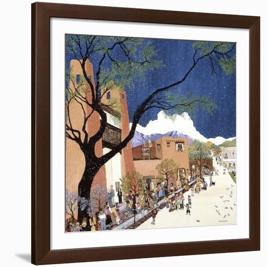 Santa Fe Smiling-Kristin Nelson-Framed Giclee Print