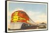 Santa Fe Streamlined Train-null-Framed Stretched Canvas