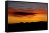 Santa Fe Sunset-pshaw-photo-Framed Stretched Canvas