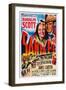 Santa Fe, Top from Left: Janis Carter, Randolph Scott, 1951-null-Framed Art Print