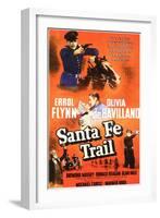 Santa Fe Trail, 1940-null-Framed Art Print