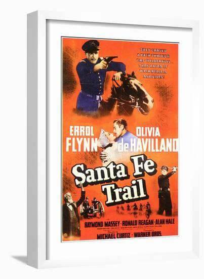 Santa Fe Trail, 1940-null-Framed Art Print