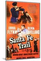 Santa Fe Trail, 1940-null-Mounted Art Print