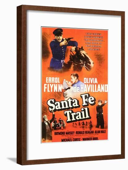Santa Fe Trail, 1940-null-Framed Art Print