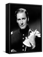 Santa Fe Trail, Errol Flynn, 1940-null-Framed Stretched Canvas