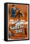 Santa Fe Trail, Errol Flynn, (Poster), 1940-null-Framed Stretched Canvas