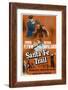 Santa Fe Trail, Errol Flynn, (Poster), 1940-null-Framed Art Print