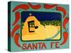 Santa Fe Yellow-Stephen Huneck-Stretched Canvas