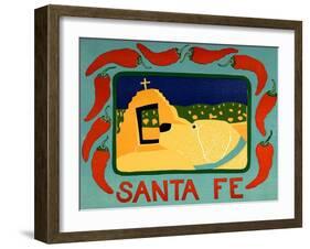 Santa Fe Yellow-Stephen Huneck-Framed Giclee Print