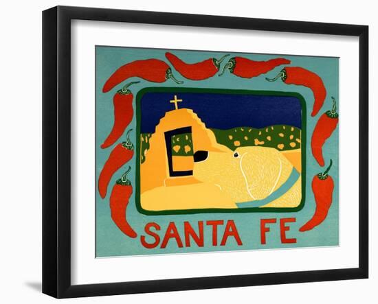 Santa Fe Yellow-Stephen Huneck-Framed Giclee Print