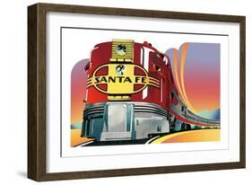 Santa Fe-David Chestnutt-Framed Giclee Print