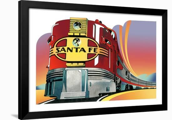 Santa Fe-David Chestnutt-Framed Giclee Print