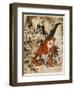 Santa Filling Stockings-Arthur Rackham-Framed Photographic Print