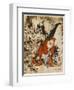 Santa Filling Stockings-Arthur Rackham-Framed Photographic Print