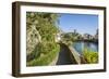 Santa Fiora, the Water Basin at Fiora River Spring-Guido Cozzi-Framed Photographic Print
