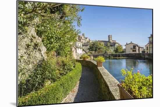 Santa Fiora, the Water Basin at Fiora River Spring-Guido Cozzi-Mounted Photographic Print