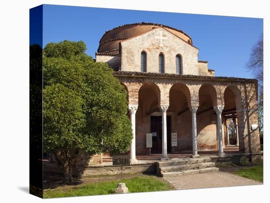 Santa Fosca, a Byzantine Church Dating From the 11Th and 12Th Centuries, Torcello, Venice-Peter Barritt-Stretched Canvas
