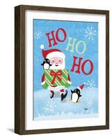 Santa Gift-Teresa Woo-Framed Art Print