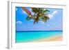 Santa Hat is on A Beach-Molbert-Framed Photographic Print