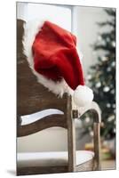 Santa Hat on Chair-Pauline St^ Denis-Mounted Premium Photographic Print