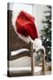 Santa Hat on Chair-Pauline St^ Denis-Stretched Canvas
