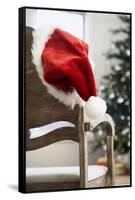 Santa Hat on Chair-Pauline St^ Denis-Framed Stretched Canvas