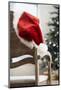 Santa Hat on Chair-Pauline St^ Denis-Mounted Premium Photographic Print