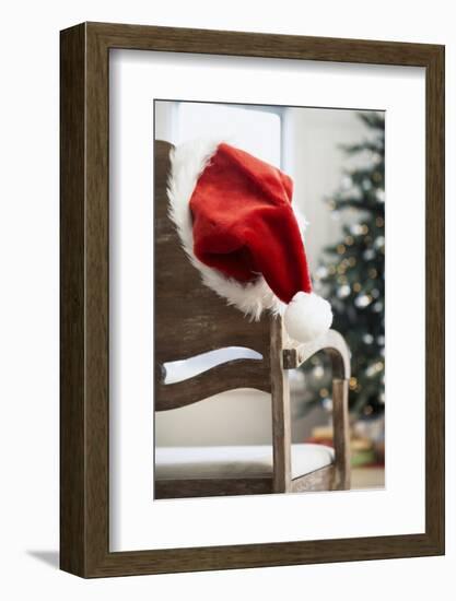 Santa Hat on Chair-Pauline St^ Denis-Framed Photographic Print