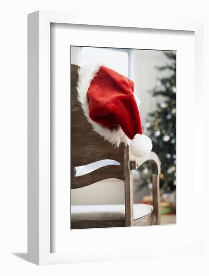 Santa Hat on Chair-Pauline St^ Denis-Framed Photographic Print