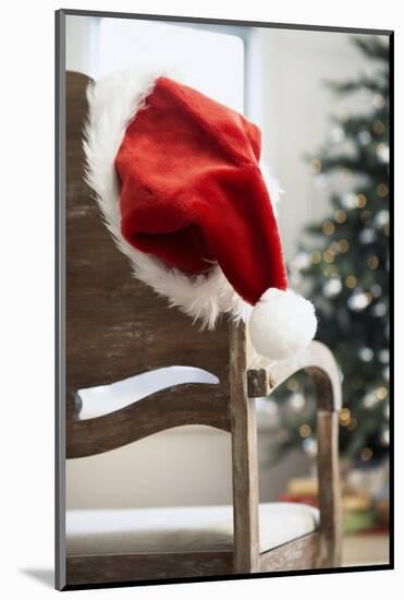 Santa Hat on Chair-Pauline St^ Denis-Mounted Photographic Print