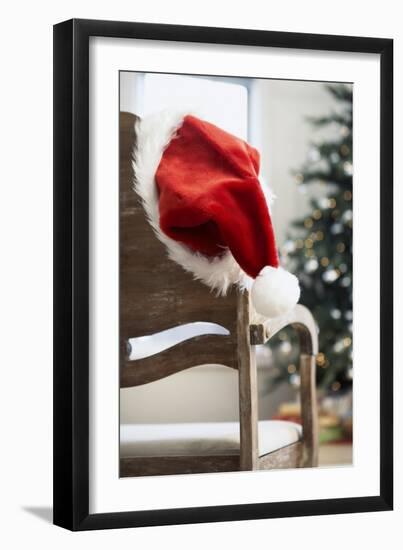 Santa Hat on Chair-Pauline St^ Denis-Framed Photographic Print