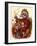 Santa Holds Armful of Toys, 1880-Thomas Nast-Framed Premium Giclee Print