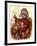 Santa Holds Armful of Toys, 1880-Thomas Nast-Framed Giclee Print