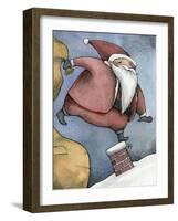 Santa I-Kory Fluckiger-Framed Giclee Print